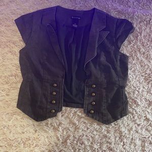 New directions brown vest